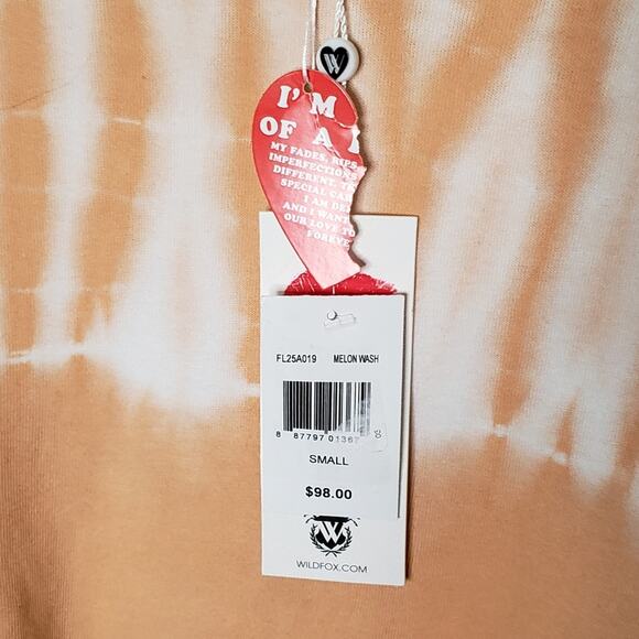 Wildfox Melon Wash Regal Sweatshirt - Picture 4 of 4